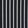 Black and White Banker-Stripe Cotton Shirting - Detail | Mood Fabrics