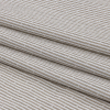 White and Tan Striped Cotton Woven - Folded | Mood Fabrics