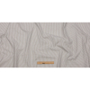 White and Tan Striped Cotton Woven - Full | Mood Fabrics