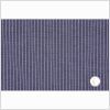 Italian Blue and White Dotted-Stripe Cotton Denim - Full | Mood Fabrics