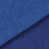 Mermaid Blue Cotton-Polyester Denim - Detail | Mood Fabrics