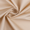 Italian Cream Stretch Cotton Sateen Woven - Detail | Mood Fabrics