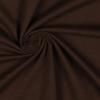 Chocolate Solid Jersey - Detail | Mood Fabrics