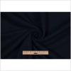 Navy Cotton Polyester Knitted Fleece - Full | Mood Fabrics