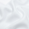White Brushed Fleece-Like Cotton and Polyester Rib Knit - Detail | Mood Fabrics
