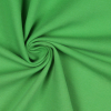 Bright Green Stretch Cotton Ponte Knit - Detail | Mood Fabrics