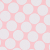 Pink Polka Dot Cotton Print - Detail | Mood Fabrics