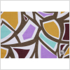 White/Yellow/Blue/Purple Bold Abstract-Print Cotton Batiste - Full | Mood Fabrics