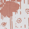 Terracotta Floral Cotton Batiste - Detail | Mood Fabrics