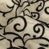 Off-White/Black Classical Embr & Eyelet - Detail | Mood Fabrics