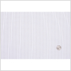 Italian Ice Blue and Black Striped Cotton Shirting - Full | Mood Fabrics