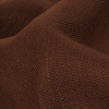 Chocolate Solid Linen - Detail | Mood Fabrics
