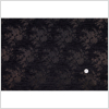 Italian Black and Brown Floral Rayon Chenille - Full | Mood Fabrics