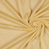 Dusty Yellow Rayon and Polyester Jersey - Detail | Mood Fabrics
