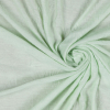 Pale Green Polyester-Rayon Jersey - Detail | Mood Fabrics