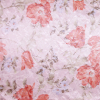 Lavender/Salmon Floral Brocade | Mood Fabrics