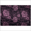 Rose/Black Floral Brocade - Full | Mood Fabrics