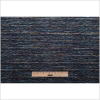 Aqua Striped Polyester Knit - Full | Mood Fabrics
