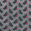 Black/Pink Floral Lace | Mood Fabrics