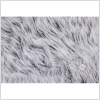 White/Black Solid Faux Fur - Full | Mood Fabrics