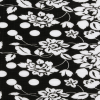 Black/White Polka Dots Jersey Prints - Detail | Mood Fabrics