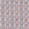 Off-White/Baby Blue/Baby Pink Solid Boucle - Detail | Mood Fabrics