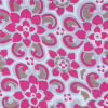 White/Pink/Beige Floral Jersey Prints - Detail | Mood Fabrics