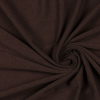 Chocolate Light Weight Stretch Rayon Jersey - Detail | Mood Fabrics