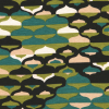 Italian Multicolor Stretch Rayon Jersey Print - Detail | Mood Fabrics