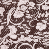 Chocolate/Off-White Solid Jersey Prints | Mood Fabrics