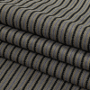 Gray, Daisy Daze and Royal Purple Striped Blended Rayon Woven - Folded | Mood Fabrics