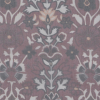 Mauve/Black/Peach/Cream/Chocol Paisley Print - Detail | Mood Fabrics