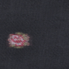 Sheer Black Carolina Herrera Embroidered Silk - Detail | Mood Fabrics