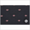 Sheer Black Carolina Herrera Embroidered Silk - Full | Mood Fabrics