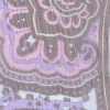 Multicolor SIlk Chiffon Paisley Print - Detail | Mood Fabrics
