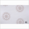 Carolina Herrera Pale Beige Embroidered Silk Organza - Full | Mood Fabrics