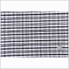 Black and Ivory Plaid Shantung/Dupioni - Full | Mood Fabrics