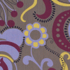 Multicolor Bold Floral Silk Chiffon - Detail | Mood Fabrics
