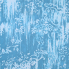 Oscar de la Renta Ocean Floral Silk Chiffon - Detail | Mood Fabrics