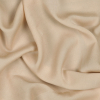 Donna Karan Warm Beige Italian Stretch Silk Georgette - Detail | Mood Fabrics