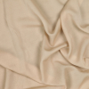 Donna Karan Warm Beige Italian Stretch Silk Georgette | Mood Fabrics