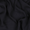 Donna Karan Black Italian Stretch Silk Georgette - Detail | Mood Fabrics