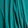 Dark Aqua Solid Silk Jersey - Folded | Mood Fabrics