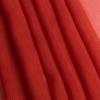 Red Stretch Crinkled Silk Chiffon - Folded | Mood Fabrics