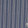 Denim Blue Striped Woven - Detail | Mood Fabrics