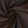Iridescent Black Solid Shantung/Dupioni - Detail | Mood Fabrics