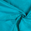 Bright Aqua Solid Shantung/Dupioni | Mood Fabrics