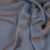 Blue/Copper Silk Iridescent Chiffon | Mood Fabrics