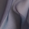 Blue Silk Iridescent Chiffon - Detail | Mood Fabrics