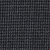 Ralph Lauren Dark Gray/Black Houndstooth Italian Wool Suiting - Detail | Mood Fabrics